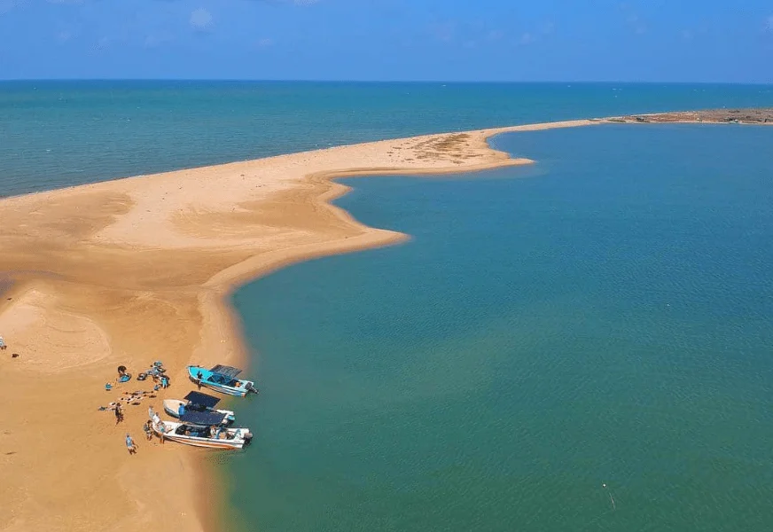 Kalpitiya lagoon Sri Lanka