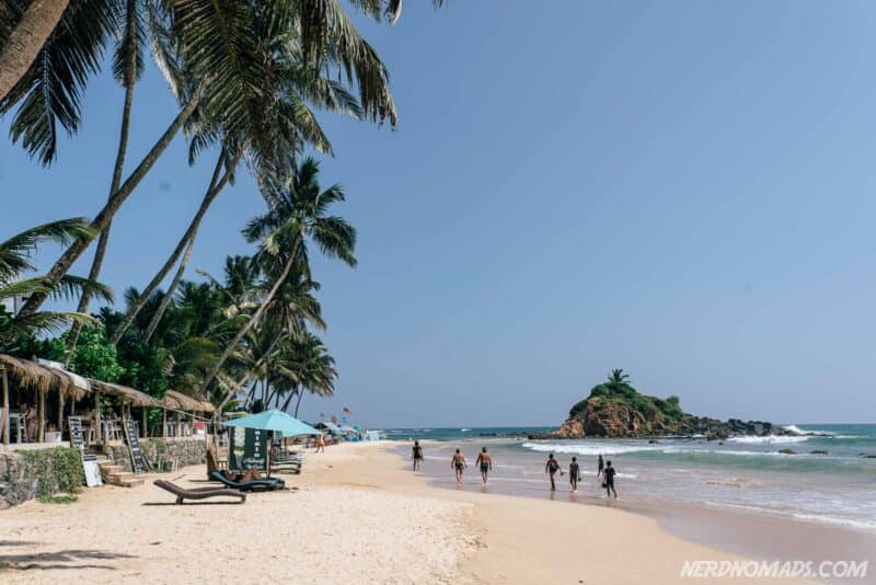 Mirissa beach
